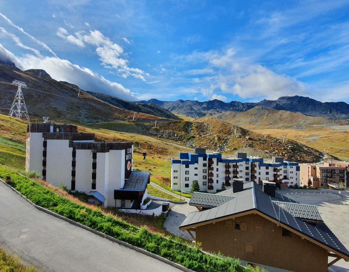 Le Serac W6 Appartement Avec Veranda En Angle Vue Panoramique Gerer Par Particulier Sur Place Val Thorens Bagian luar foto